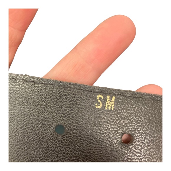 Esperanza Leather Belt Statement Accent Size Small - Picture 3 of 15